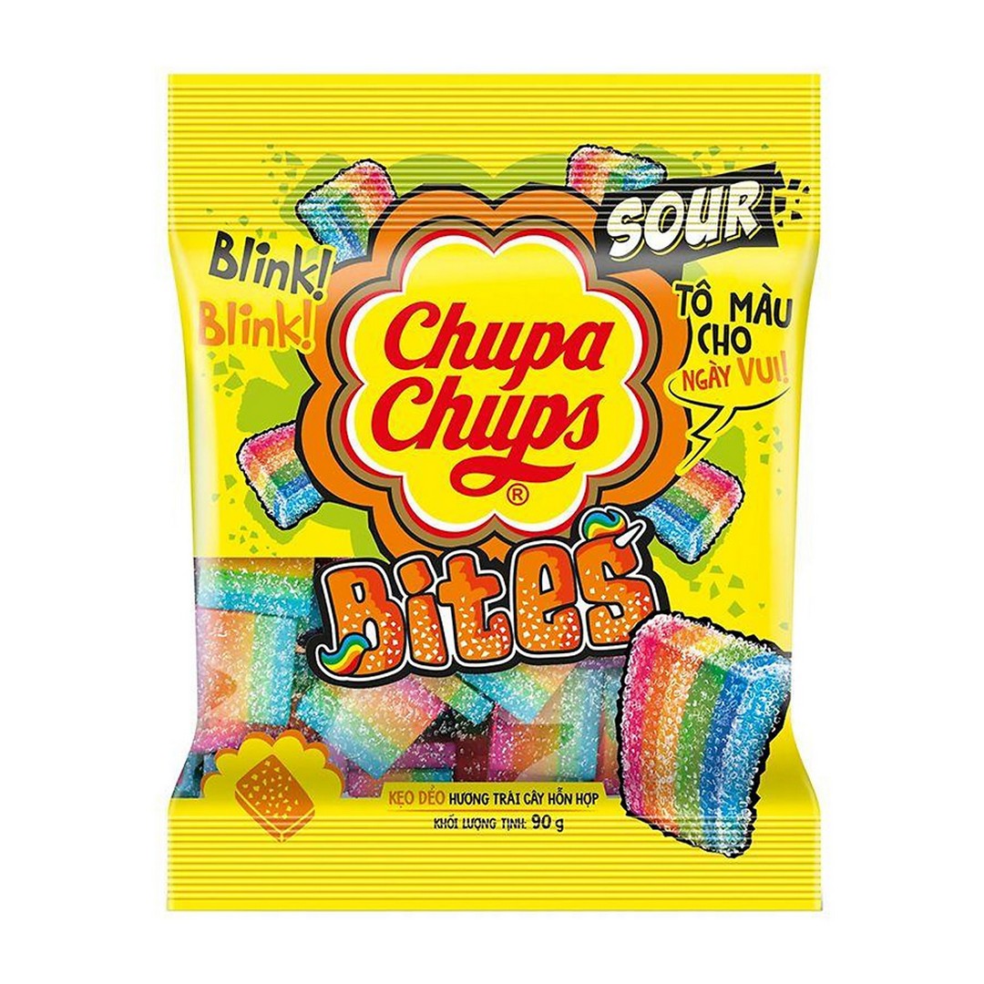 Chupa Chups Jelly Sour Bite 90g product photo - Price Busters Variety