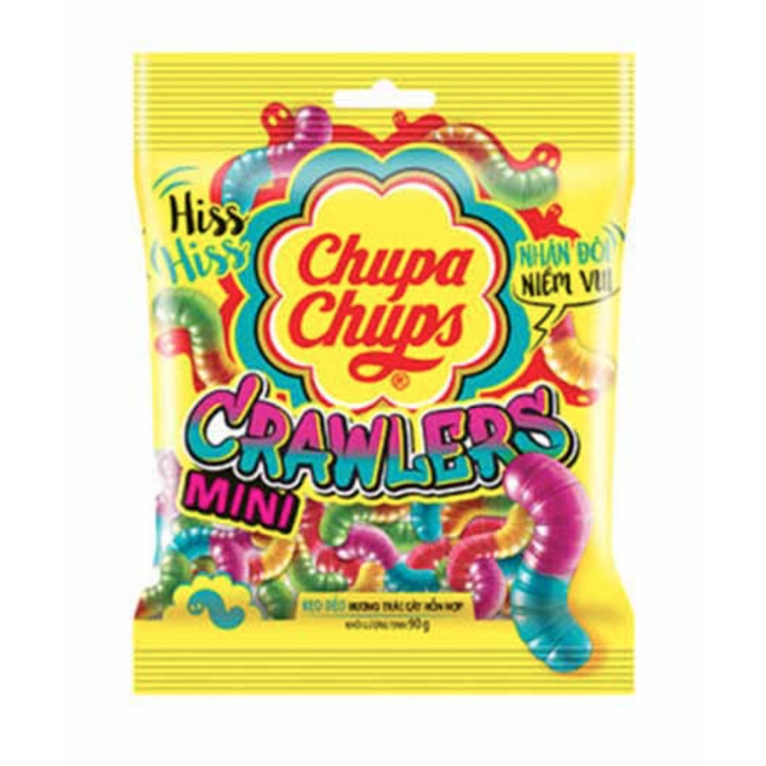 Chupa Chups Jelly Crawlers 90g product photo - Price Busters Variety