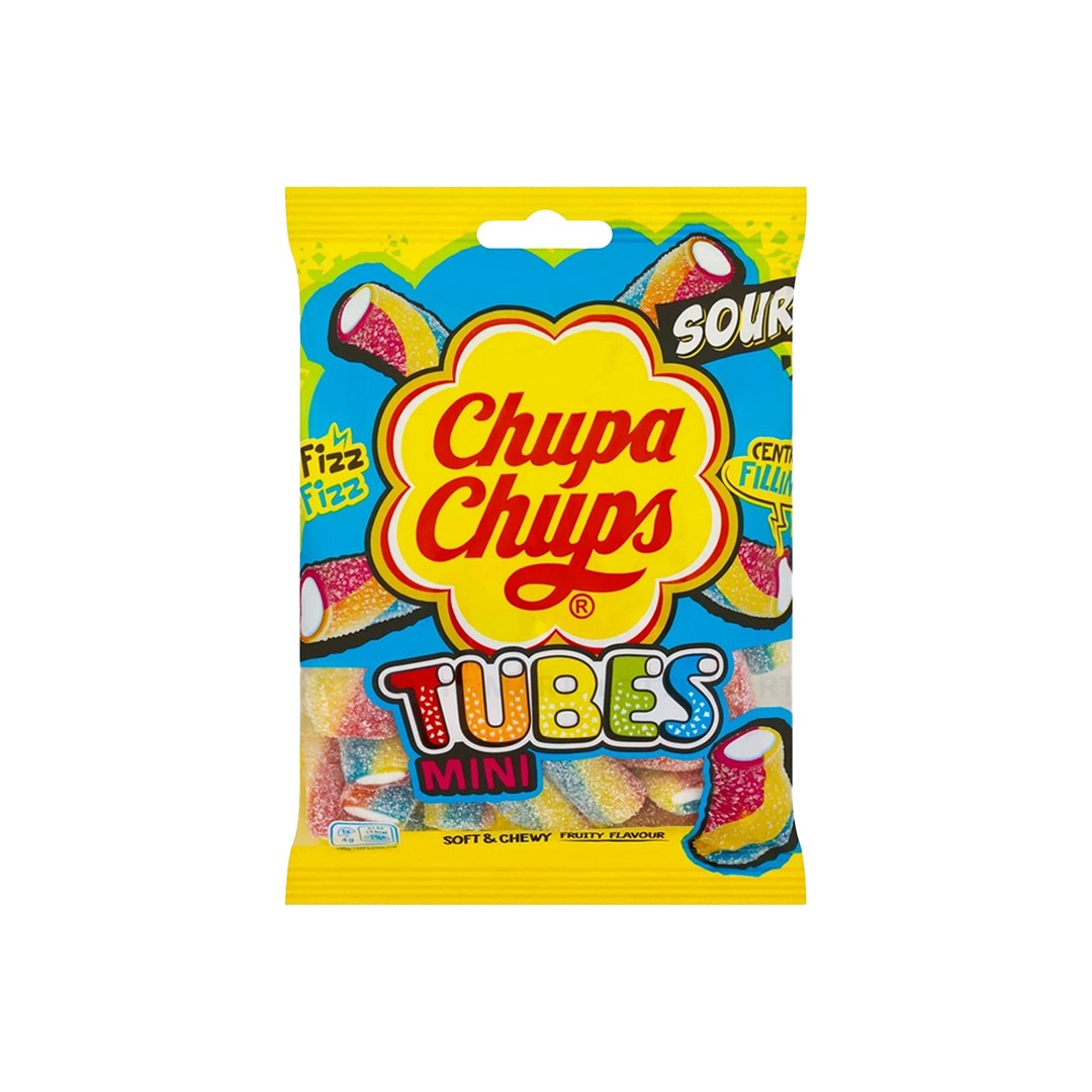 Chupa Chups Sour Mini Tubes 90g product photo - Price Busters Variety