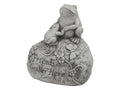 Frog Garden Plaque with Wording – 31cm