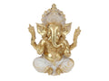 Ganesh In Gold Finish – 20cm