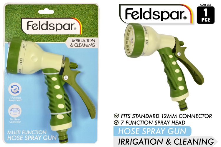 1 Piece Multi Function Spray Hose, 7 Function