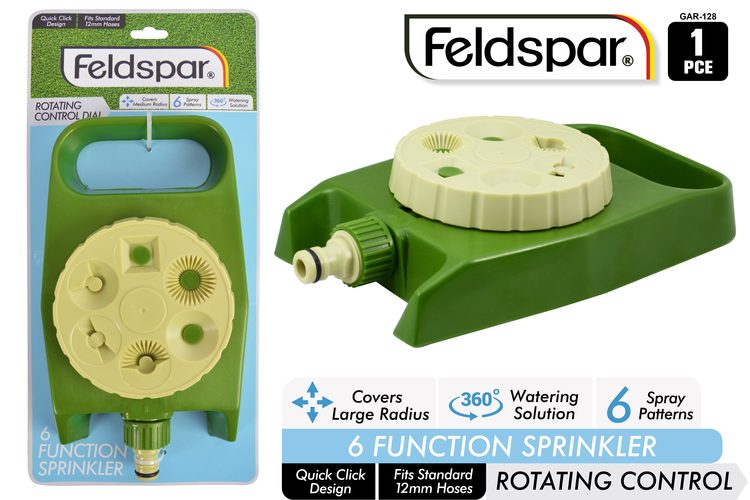 1 Piece 6 Function Stationary Sprinkler ABS