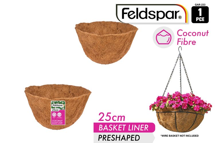 1 Piece Hanging Planter Liner - 25 cm