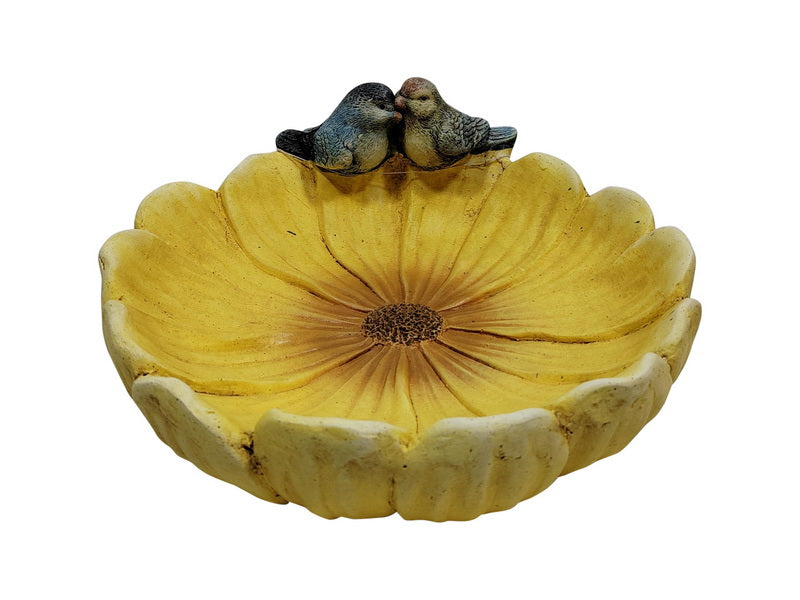 Garden Flower Bird Feeder with Twin Bi – 37cm