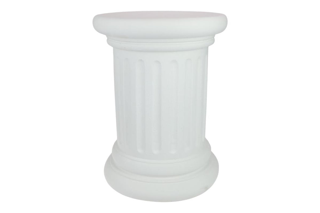 Round Cream Garden Column – 50cm
