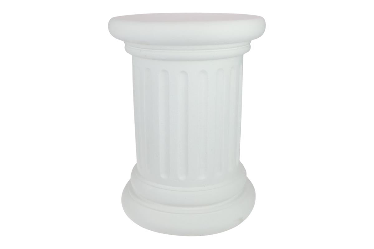 Round Cream Garden Column – 50cm