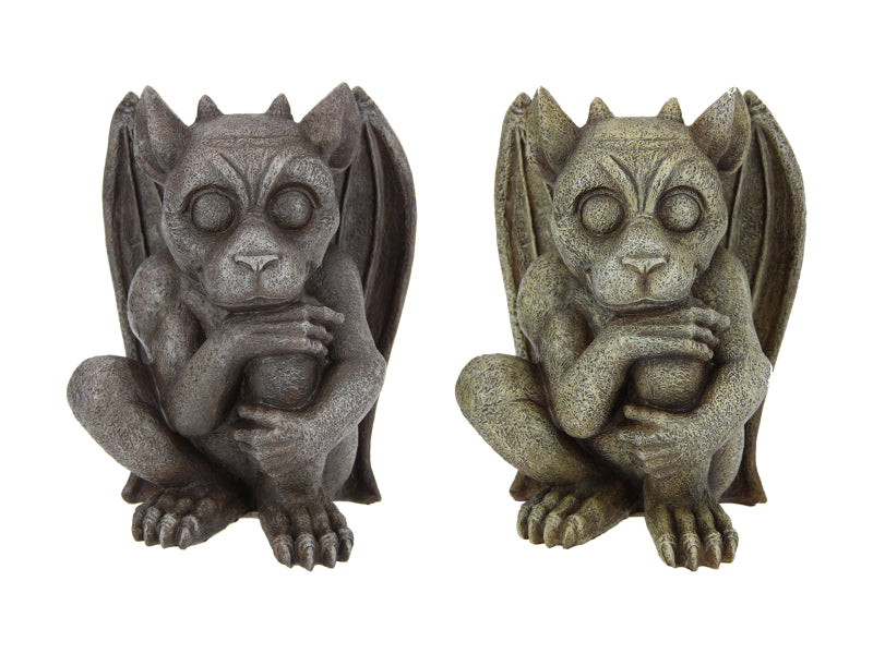 Sitting Gargoyle 2 Assorted – 21cm