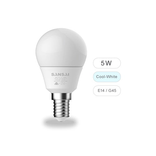 LED Bulb G45 - 5W - E14 - Warm White - Price Busters Variety