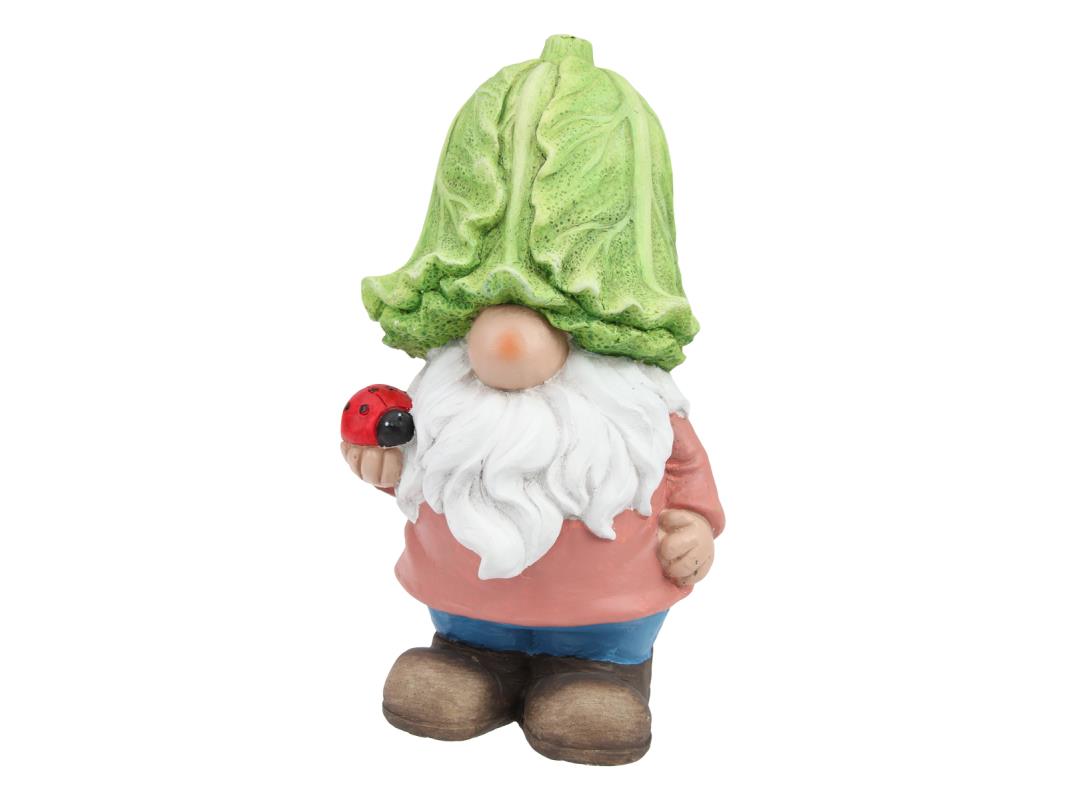 Standing Lettuce Gnome – 36.5cm