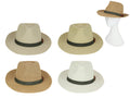 Men's Oversize Fedora Hat 4 Assorted