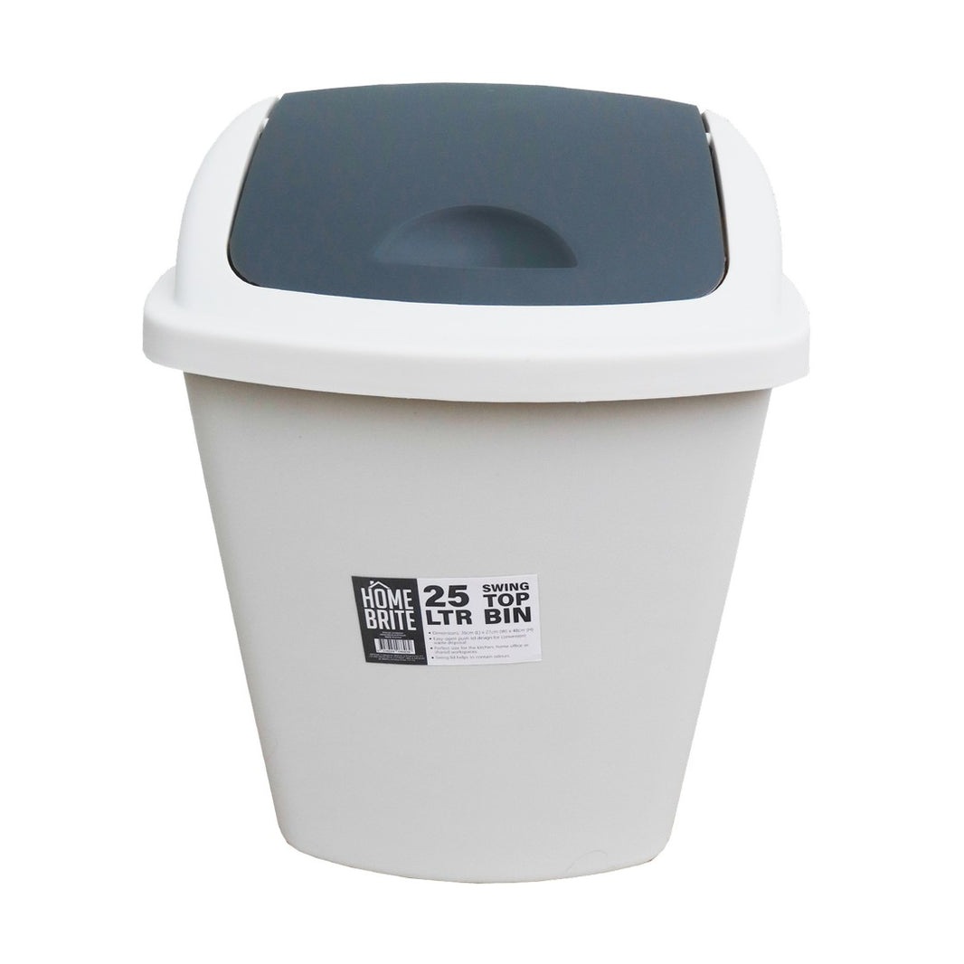 Bin Swing Top 25L product photo - Price Busters Variety