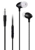 Earphone Metallic with Mic Black