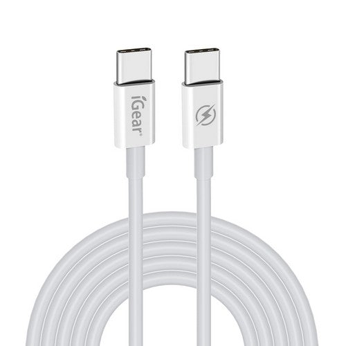 Cable Chg/Sync PD 60W Type-C to Type-C White 3m