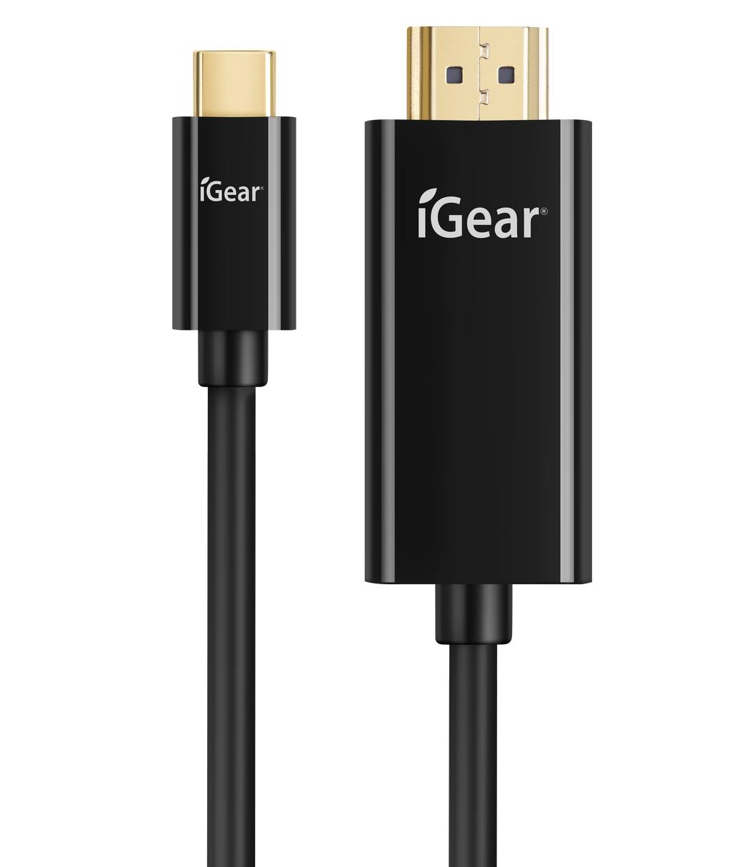 Igear C to HDMI Cable 4K - Black