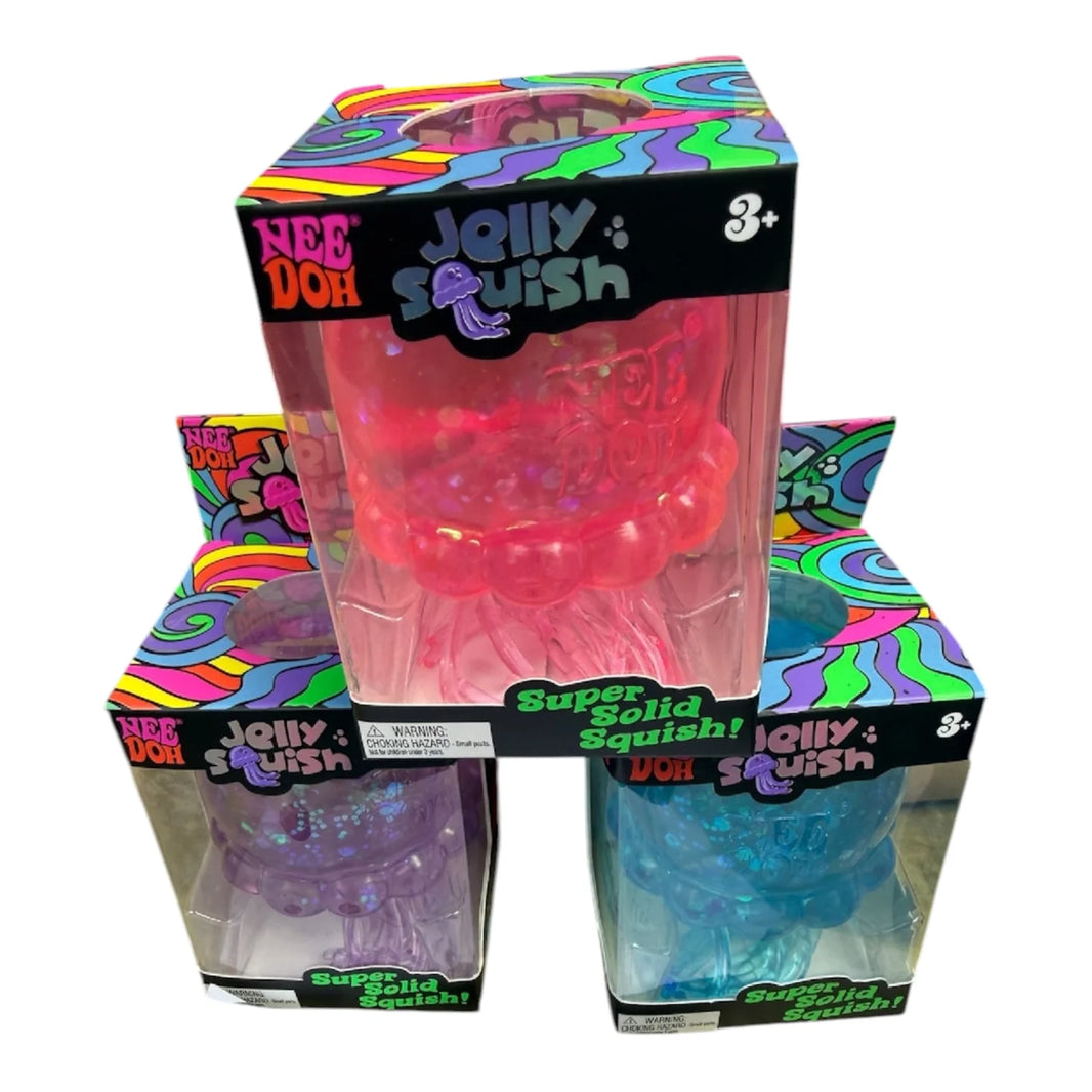 Jelly squish toy in an assorted colour, 8.5cm