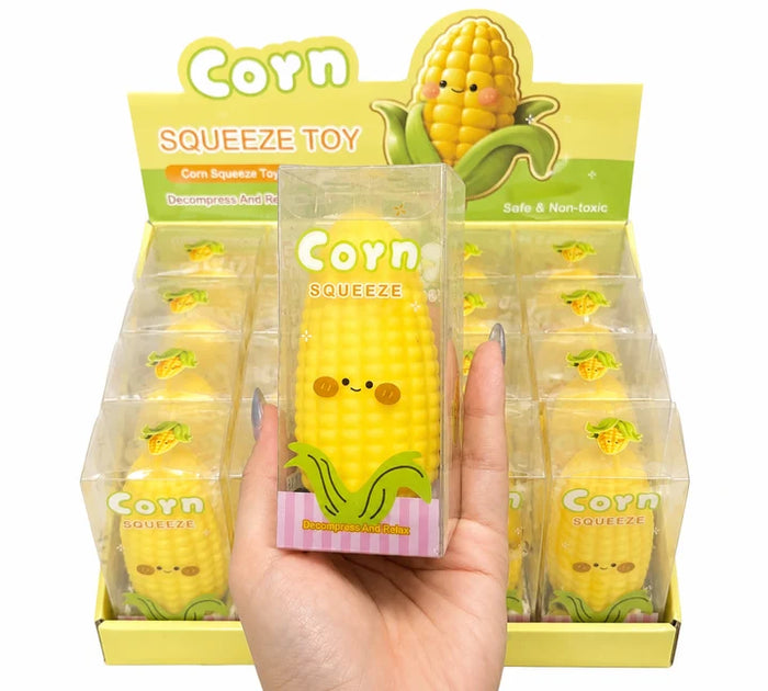 Crunchy Corn Squishy Toy - 11.5cm