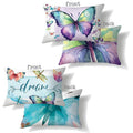 Cushion with Butterfly & D'Fly – 30 × 50cm