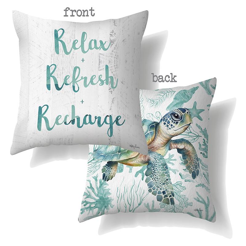 Cushions Coastal Double Sided – 60 × 60cm
