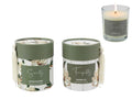 200g Candle W/magnolia Design