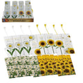Sunflower & Daisy Bookmarks 8 Ass Kl