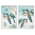 Turtle Framed Painting – 60 × 90cm