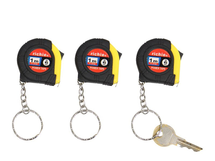 Tape Measure Key Ring For Handy Man