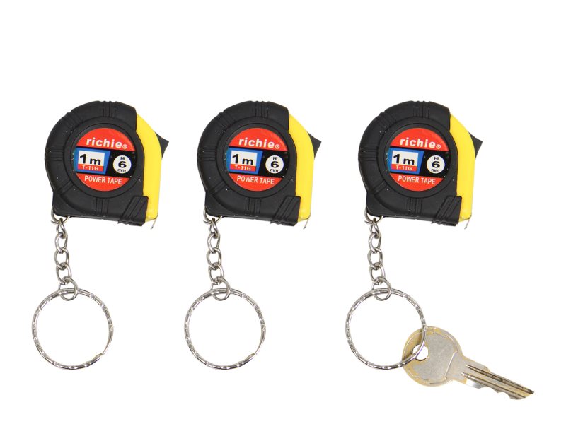 Tape Measure Key Ring For Handy Man