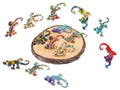 Multi Coloured Lizard on Display – 9cm