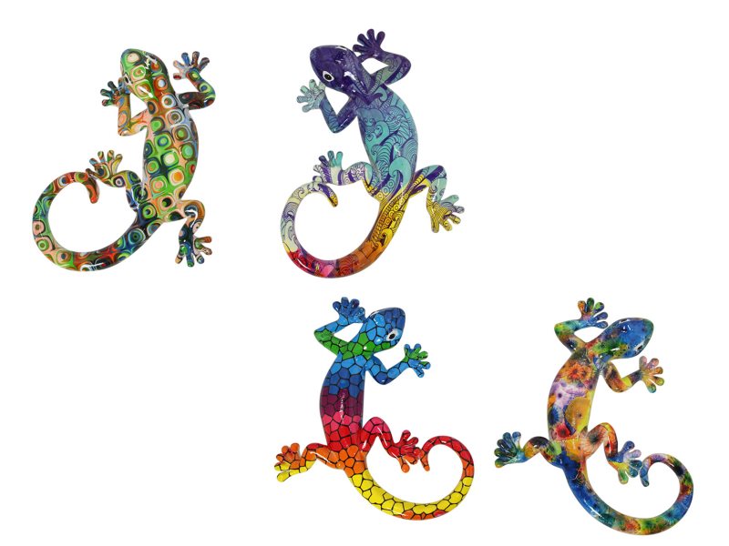 Multicoloured Lizard 4 Assorted – 20cm