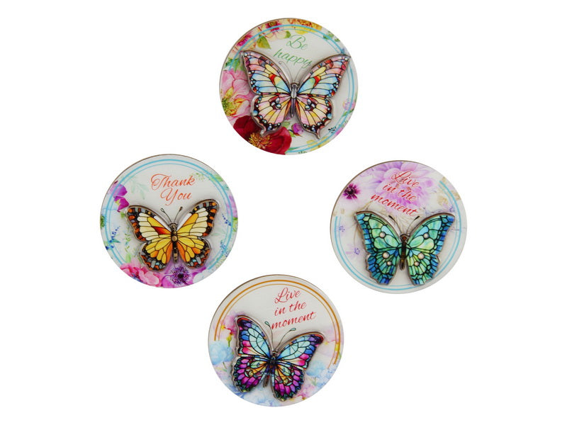Mdf Epoxy Butterfly 2D Magnet