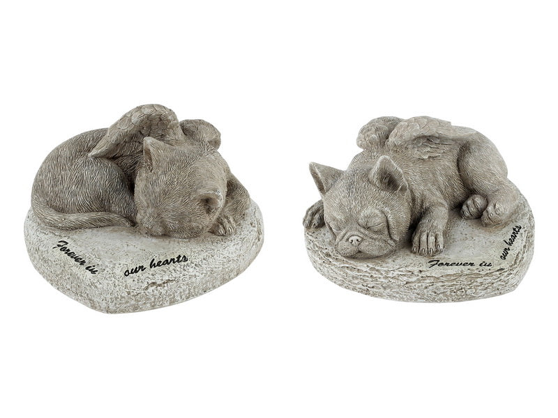 Memorial Heart Plaque Dog & Cat – 15cm