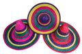 Multicoloured Mexican Sombrero Party Hat 3 Assorted – 49cm