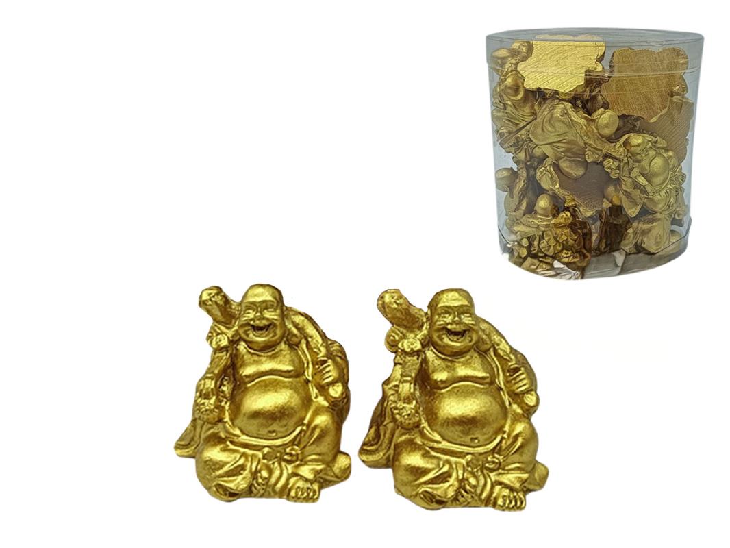 Cute Miniature Gold Buddha
