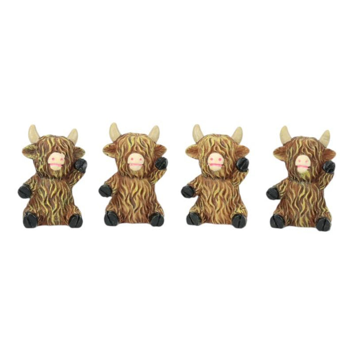 Miniature Highland Cow 4cm