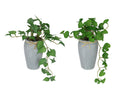 Green Plant in Grey Decor Pot 2 Assorted – 21cm