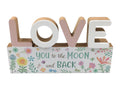 Love You To The Moon And Back – 20 × 11cm