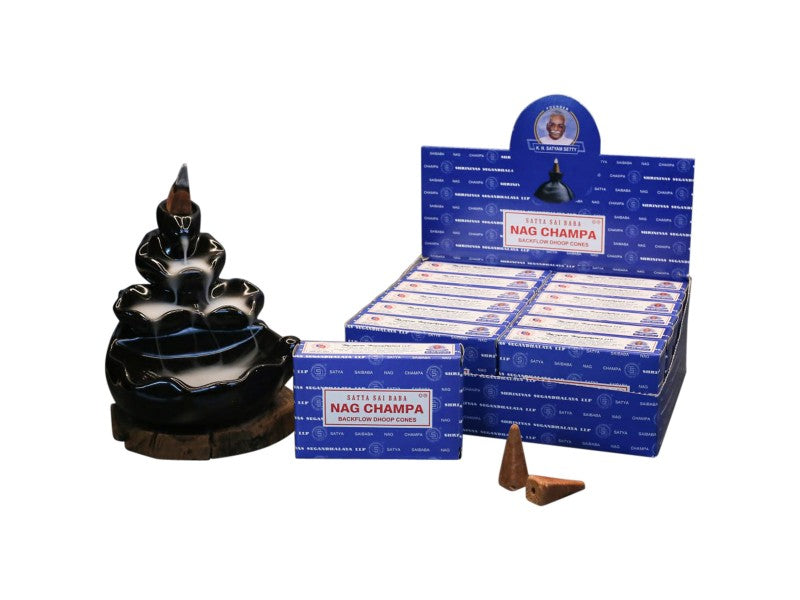 Satya Nag Champa Backflow Cones