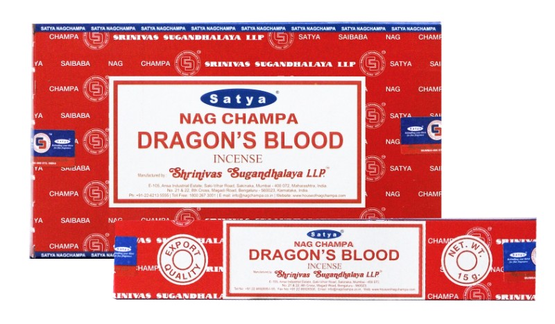 Satya Dragon's Blood Incense – 15g