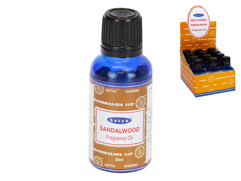 Satya Sandalwood Fragrance Oil – 25ml