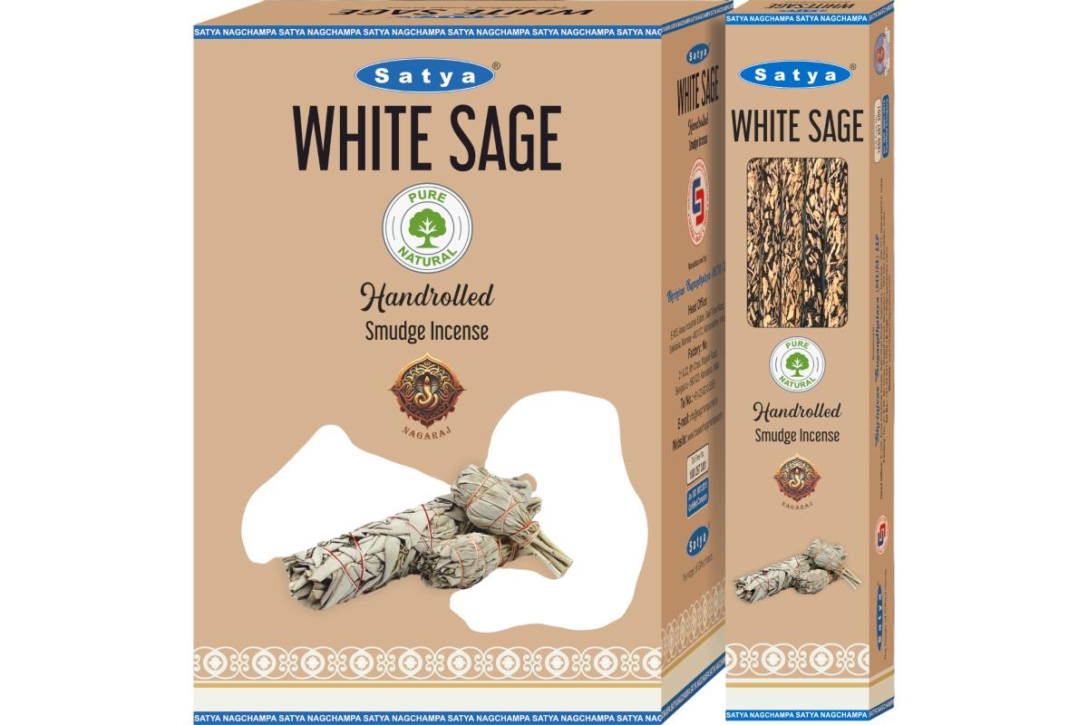 Satya Smudge White Sage Incense Sticks