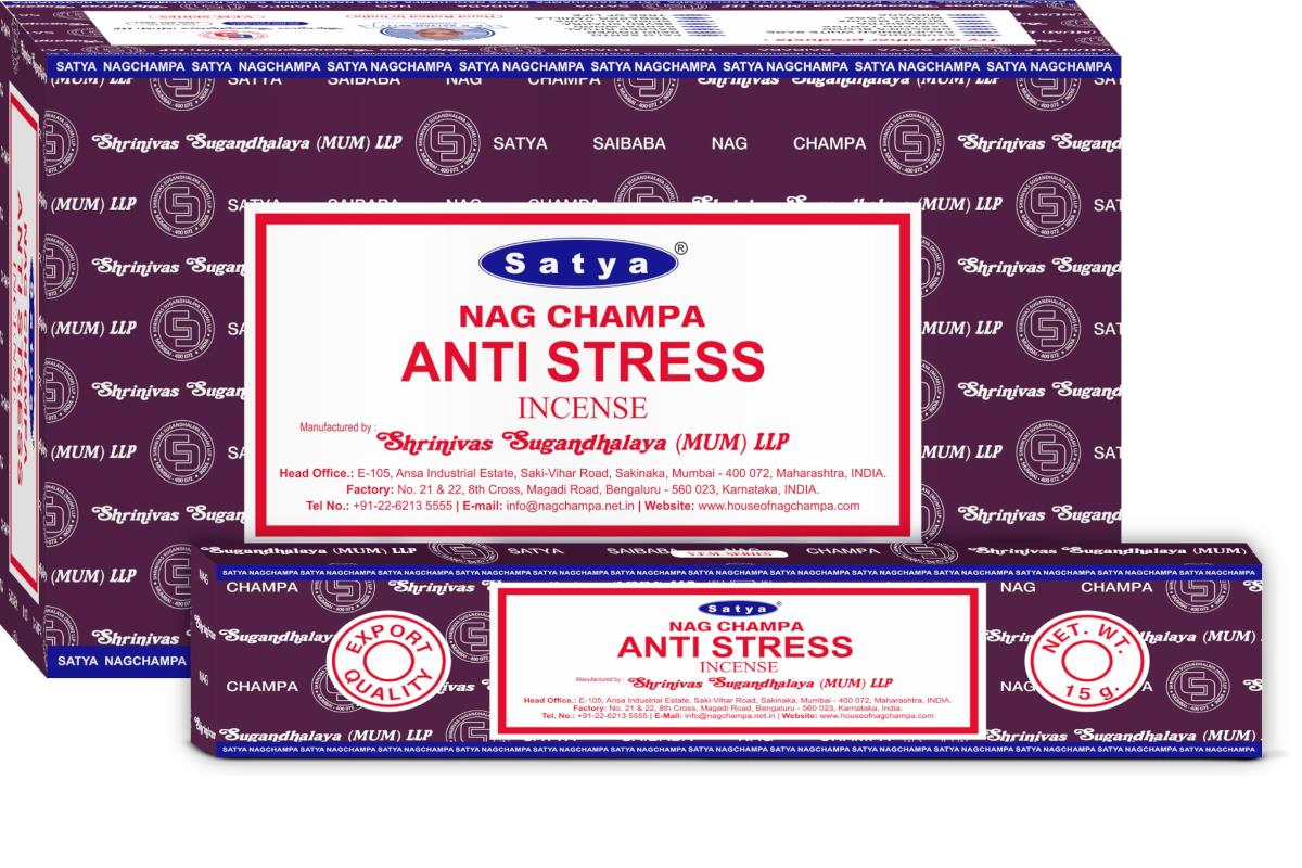 Satya Anti Stress Incense – 15 Grams