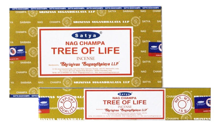 Satya Tree of Life Incense – 15grams