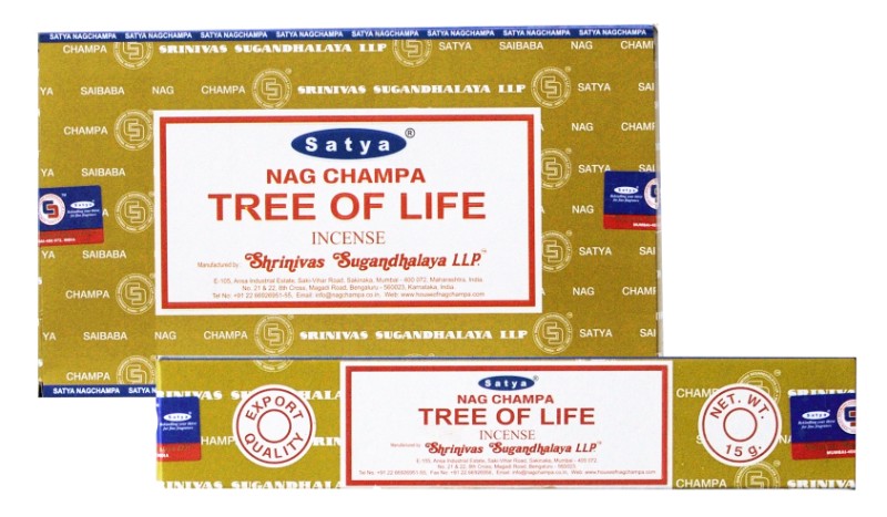 Satya Tree of Life Incense – 15grams