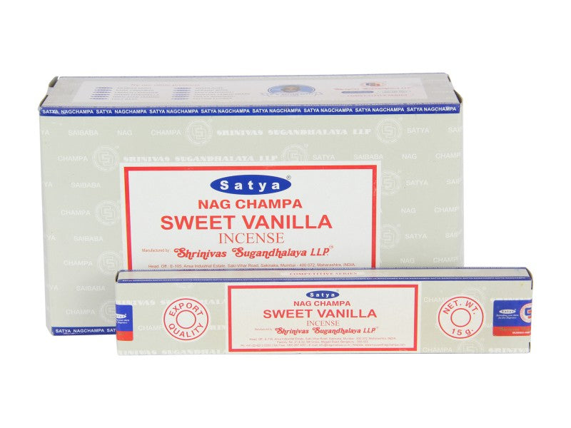 Satya Sweet Vanilla Incense – 15grams