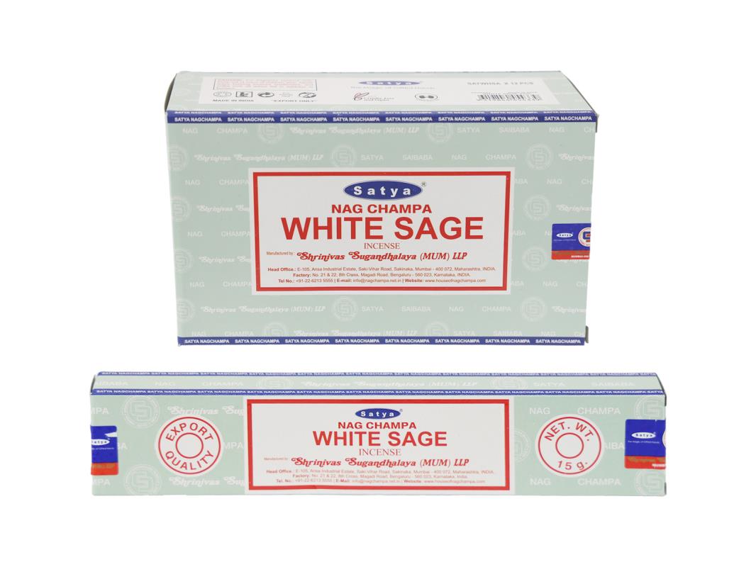 Satya White Sage Incense – 15g