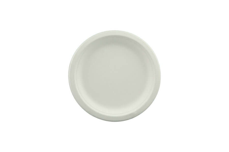 Earth Sugar Cane Plate - 230mm - 10 Pack