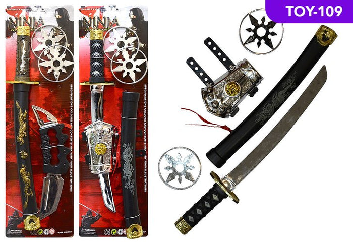 5 Piece Ninja Playset