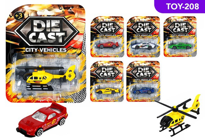 1 Piece Diecast City Vehicle Cars