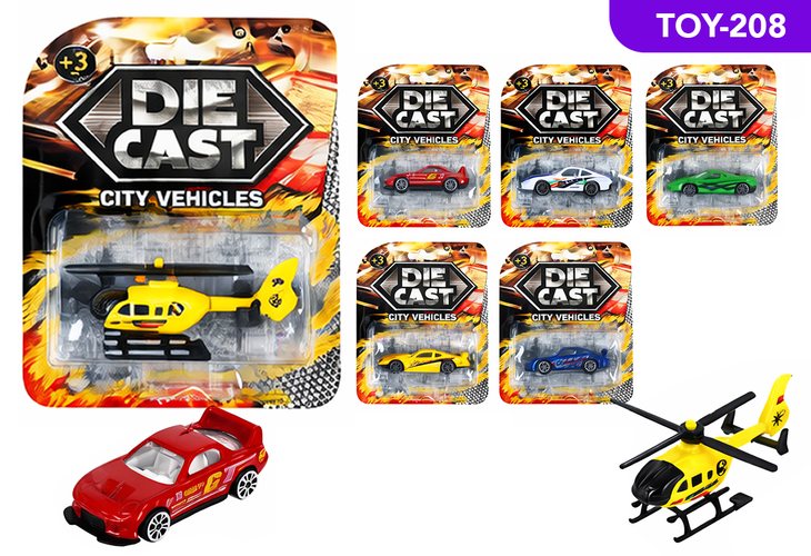 1 Piece Diecast City Vehicle Cars